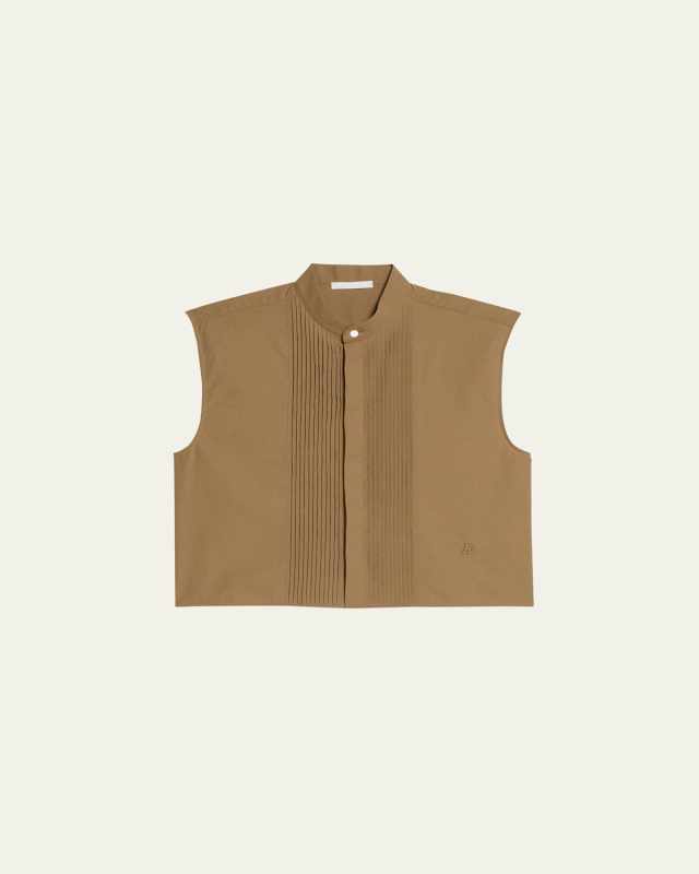 Sleeveless Tuxedo Bib